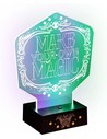Paladone Lámpara Acrílica Wicked Elphaba, Diseño Iluminado de Personaje, Altura 15 Cm, Regalo para Fans