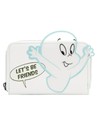 Loungefly Cartera Con Cremallera Cazafantasmas Casper the Friendly Ghost Let's Be Friends 15x9 Cm