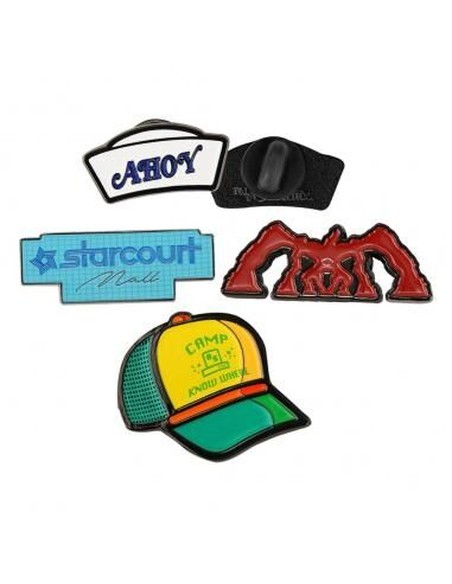 cinereplicas_conjunto_de_pins_stranger_things_temporada_3_-_pack_de_4_pines_de_aleación_de_zinc_licencia_oficial_4895205618084_o