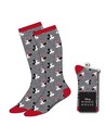 Cerda Calcetines Cabezas Miniatura Mickey Mouse y Minnie Mouse Talla Única 36/43