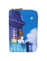 Loungefly Cartera Con Cremallera Princesa y el Sapo 15 Aniversario, Modelo Glow-in-the-dark, Piel Vegana, Tamaño 10x15 Cm
