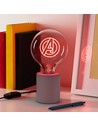 Paladone Lámpara Con Bombilla Led Neon Marvel Avengers E27 para Decoración de Habitación