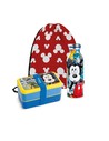 Egan Set de Fiambrera Con Botella Térmica Mickey Mouse Forever & Ever + Bolsa para Niños