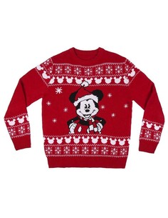 cerda_jersey_de_punto_navideño_disney_mickey_talla_xs_rojo_unisex_8445484027556_oferta