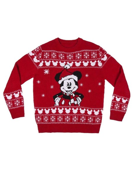 cerda_jersey_de_punto_navideño_disney_mickey_talla_xs_rojo_unisex_8445484027556_oferta
