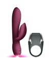 Climaximum - Lamour Kit Vibrador Rabbit + Anillo Pene Led