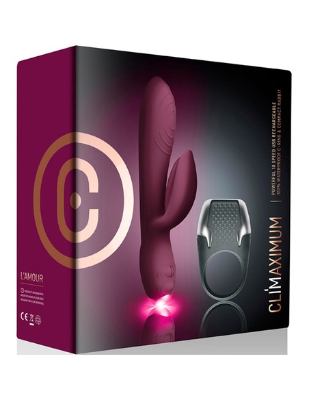 climaximum_-_lamour_kit_vibrador_rabbit_+_anillo_pene_led_5060161541526_barato