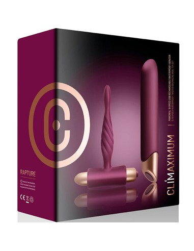 climaximum_rapture_kit_vibrador_clásico_+_plug_anal_para_principiantes_5060161541489_barato