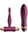 Climaximum - Dare Kit Vibrador Trenzado + Plug Anal Principiantes