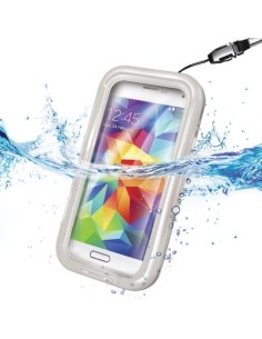 Funda waterproof samsung galaxy s6 blanca WPCSAM01 kiwiku.com