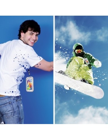 Funda waterproof samsung galaxy s6 blanca WPCSAM01 kiwiku.com