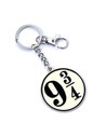 The Carat Shop Tcs Harry Potter Llavero Andén 9 3/4 Plata Tamaño 6x5x0.5 Cm