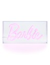 Paladone Lámpara Led Barbie Neón - Diseño Iluminado para Fans, Luz Decorativa Portátil Con Icono de Barbie