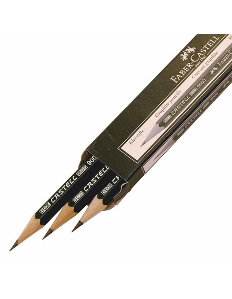 faber_castell_lápiz_corto_con_goma_para_recambio_9000_b_4005401066101_barato