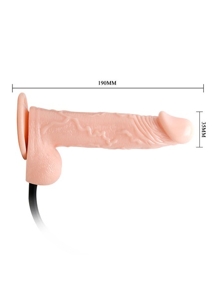 Dildo Realístico Vibrador e Inflable BAILE - Compra en Kiwiku