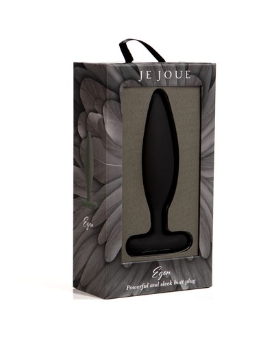 JE JOUE Egon Plug Anal Vibrador Negro - Kiwiku