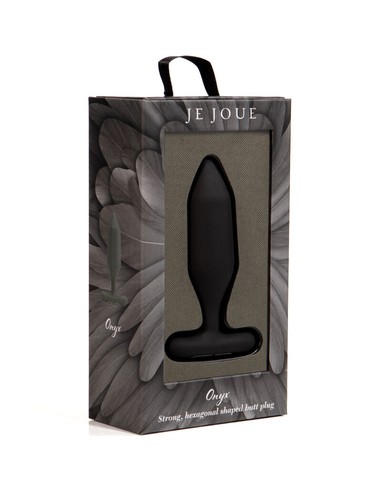 JE JOUE Onyx Plug Anal Vibrador Negro - Kiwiku