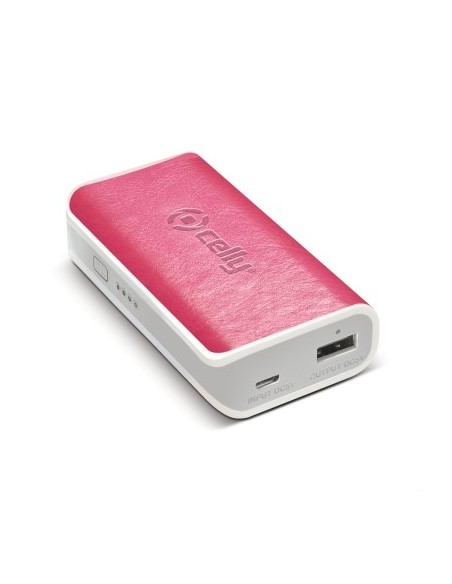 Power Bank de piel sintética de color rosa 4000mah PB4000PUP kiwiku.com