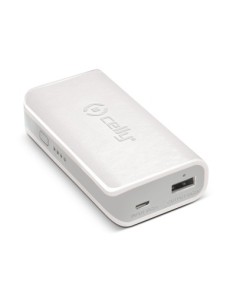 Power Bank de piel sintética de color blanco 4000mah PB4000PUW kiwiku.com