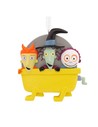 Hallmark Figura Decorativa Lock, Shock y Barrel de Pesadilla Antes de Navidad en Resina 7,5 Cm
