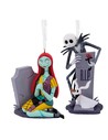 Hallmark Set de Dos Figuras Decorativas Better Together Jack & Sally en Pvc, Colección Halloween, Altura Aproximada 10 Cm