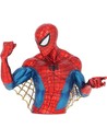 Monogram Hucha Busto Spider-man Versión Metálica 20 Cm Coleccionable