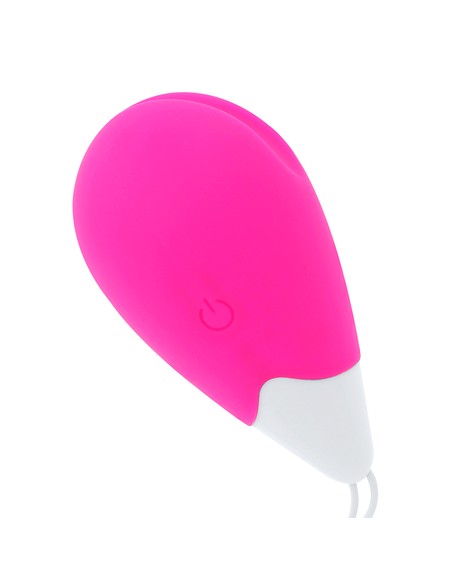 Compra Huevo Vibrador OHMAMA 10 Modos Rosa Y Blanco En Kiwiku