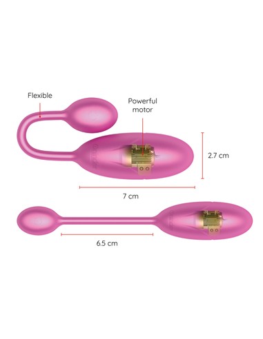 Compra ONINDER Denver Huevo Vibrador Rosa 7 x 2.7 cm - App Gratuita en Kiwiku