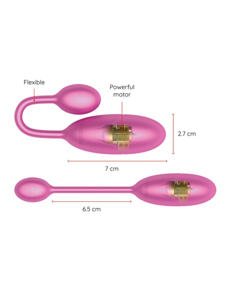 Compra ONINDER Denver Huevo Vibrador Rosa 7 x 2.7 cm - App Gratuita en Kiwiku
