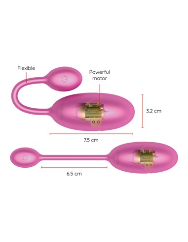 Compra ONINDER Tokyo Huevo Vibrador Rosa 7.5 x 3.2 cm en Kiwiku
