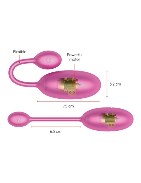 Compra ONINDER Tokyo Huevo Vibrador Rosa 7.5 x 3.2 cm en Kiwiku