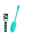 Prettylove Kirk Huevo Vibrador Verde Con 12 Funciones de Vibración