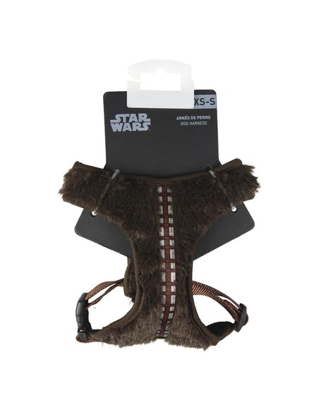 Arnés Perros Cerda Star Wars Chewbacca XXS/XS Negro | Kiwiku