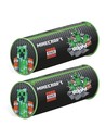 Pyramid International Minecraft Estuche Barril Dst Con Cremallera, Licencia Oficial, Dimensiones 8 X 20 X 8 Cm
