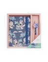 Cerda Set Libreta y Bolígrafo Stitch & Angel Disney para Niños