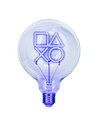 Paladone Bombilla Led Neon Playstation E27 - Iluminación Decorativa Gaming en Forma de Logo Ps5, 4w, Blanco Cálido