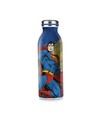 Egan Botella Superman 500 Ml - Botella Reutilizable para Niños Con Diseño de Superhéroe