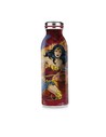 Egan Botella Wonder Woman 500 Ml - Botella Reutilizable Con Diseño de Superheroína para Agua y Bebidas