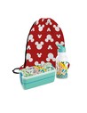 Egan Alicetales Fiambrera + Juego de Botellas Térmicas Con Bolsa para Niños y Niñas, Set Completo de Almuerzo Portátil