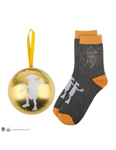 cinereplicas_cápsula_navideña_dobby_-_figura_coleccionable_de_harry_potter_con_diseño_festivo