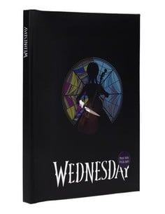 sd_toys_libreta_con_luz_vidriera_wednesday_formato_a5_8435450259647_oferta
