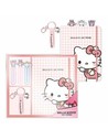 Cerda Set de Papelería Hello Kitty para Niños y Niñas, Incluye Cuadernos y Accesorios Escolares, Diseño Temático Multicolor