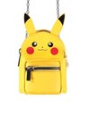 Difuzed Micro Bolso Pikachu Unisex Con Correa Ajustable, Diseño Compacto para Pokémon Fans