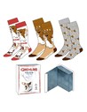 Cerda Pack Calcetines 3 Piezas Gremlins Talla Única 36/43 Unisex