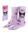 Cerda Calcetines Hello Kitty Kuromi Talla Única 36/43 Unisex Divertidos Con Diseño Kawaii