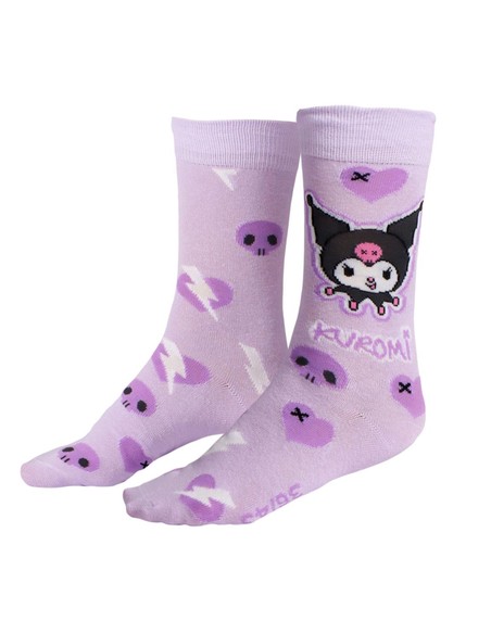 cerda_calcetines_hello_kitty_kuromi_talla_Única_36/43_unisex_divertidos_con_diseño_kawaii_8445484544367_promocion