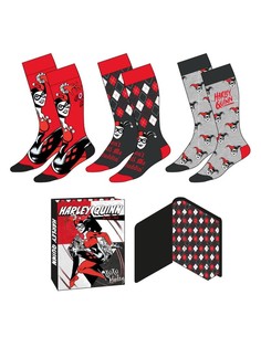 cerda_pack_calcetines_3_piezas_harley_quinn_talla_Única_36/43_unisex_8445484544732_oferta