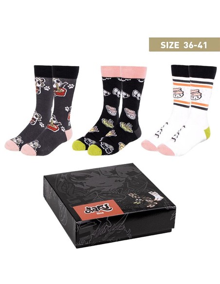cerda_pack_calcetines_3_piezas_otaku_unisex