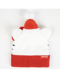 cerda_gorro_punto_christmas_hello_kitty_blanco_unisex_para_niños_y_adultos 2