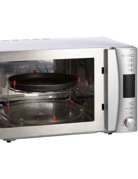 Candy CMC 30 DCS - Horno microondas combinado con grill, 30 l, color plateado 38000140 kiwiku.com